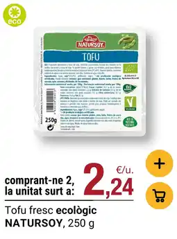 BonpreuEsclat Natursoy tofu oferta