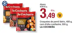 BonpreuEsclat la Cocinera croquetas de pernil ibérico oferta