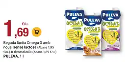 BonpreuEsclat Puleva beguda lÀctica omega 3 amb nous oferta