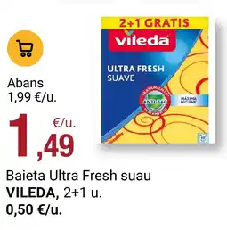 BonpreuEsclat Vileda ultra fresh suave oferta