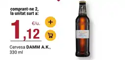 BonpreuEsclat Cervesa DAMM A.K. oferta