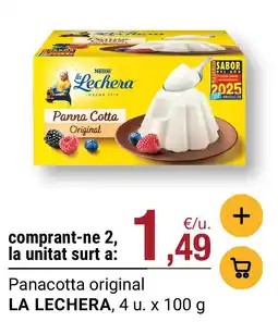 BonpreuEsclat La Lechera Panacotta original oferta