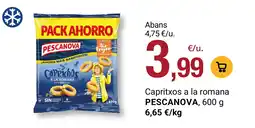 BonpreuEsclat Pescanova capritxos a la romana oferta