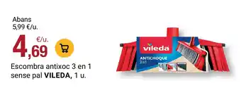 Vileda escombra antixoc 3 en 1 sense pal