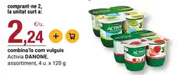 BonpreuEsclat Activia DANONE oferta