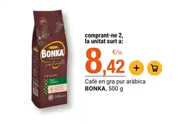 BonpreuEsclat Bonka café en gra pur àràbica oferta