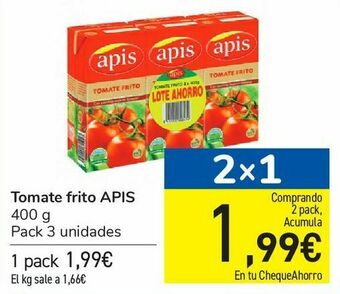 Carrefour Tomate frito apis oferta