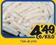 Cash Fresh Tiras de pota oferta