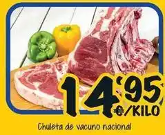 Cash Fresh Chuleta de vacuno nacional oferta