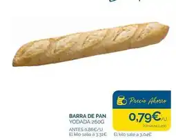 Cash Ecofamilia Pan - barra de oferta