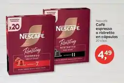Suma Supermercados Nescafé - cafe espresso o ristretto en capsulas oferta