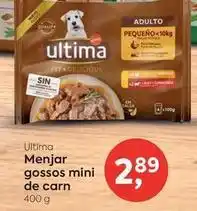 Suma Supermercados Última - menjar gossos mini de carn oferta