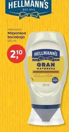 Suma Supermercados Hellmann's - mayonesa bocabajo oferta