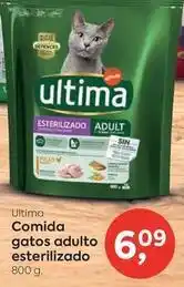Suma Supermercados Última - comida gatos adulto esterilizado oferta