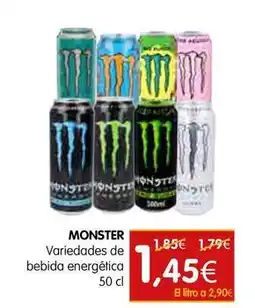 Dicost Monster - varieadas de bebida energética oferta