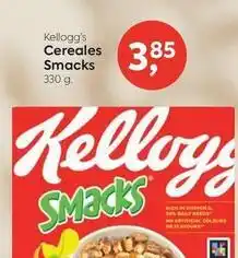 Suma Supermercados Kellogg's - cereales smacks oferta