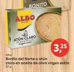 Suma Supermercados Albo - bonito del norte o atun claro en aceite de oliva virgen extra oferta
