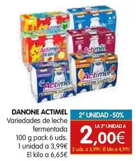 Actimel - variedaddes de leche fermentada