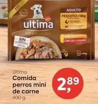 Suma Supermercados Última - comida perros mini de carne oferta
