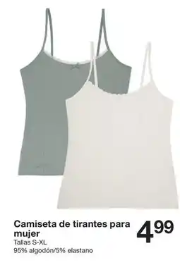 Zeeman Camiseta de tirantes para mujer oferta