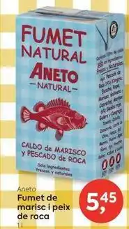 Suma Supermercados Aneto - fumet de marisc i peix de roca oferta