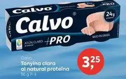 Suma Supermercados Calvo - tonyina clara al natural proteina oferta