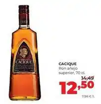 Alimerka Cacique - ron anejo superior oferta