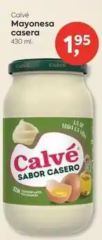 Suma Supermercados Calvé - mayonesa casera oferta