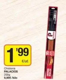 Economy Cash Palacios - chistorra oferta