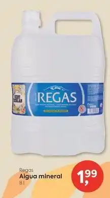 Suma Supermercados Regas aigua mineral oferta
