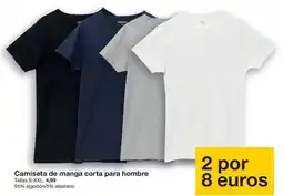 Zeeman Camiseta de manga corta para hombre oferta