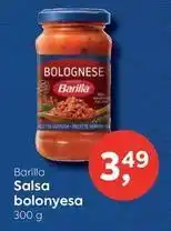 Suma Supermercados Barilla - salsa bolonyesa oferta