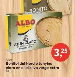 Suma Supermercados Albo - bonitol del nord o tonyina clara en oli d'oliva verge extra oferta