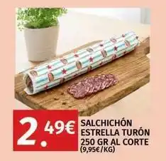 Maskom Supermercados Estrella - salchichon turon oferta