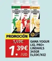 Maskom Supermercados Nestlé - gama yogur liq. pro+ lindahls oferta