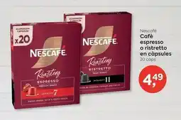Suma Supermercados Nescafé - cafe espresso o ristretto en capsules oferta