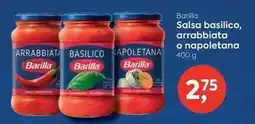Suma Supermercados Barilla - salsa basilico, arrabbiata o napoletana oferta