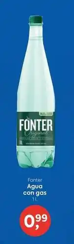 Suma Supermercados Fonter - agua con gas oferta