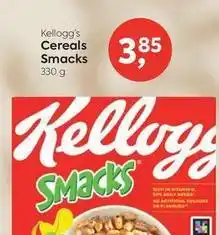 Suma Supermercados Kellogg's - cereals smacks oferta
