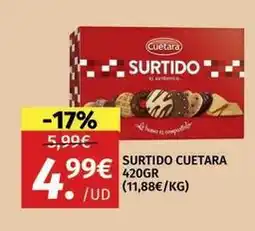 Maskom Supermercados Cuétara - surtido oferta