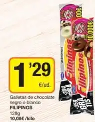 Economy Cash Filipinos - galletas de chocolate negro o blanco oferta