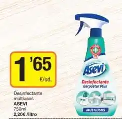 Economy Cash Asevi - desinfectante multiusos oferta