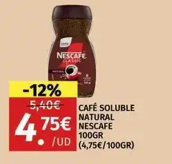 Maskom Supermercados Nescafé - cafe soluble natural nescafe oferta