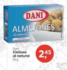 Suma Supermercados Dani - cloïsses al natural oferta