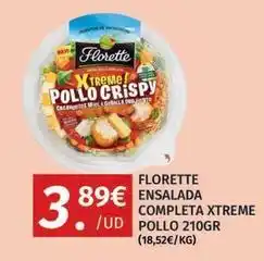 Maskom Supermercados Florette - ensalada completa xtreme pollo oferta