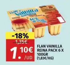 Maskom Supermercados Postres reina - flan vainilla oferta