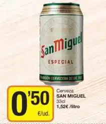 Economy Cash San miguel - cerveza oferta