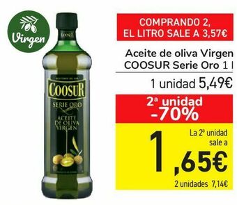 Carrefour Aceite de oliva virgen coosur serie oro oferta