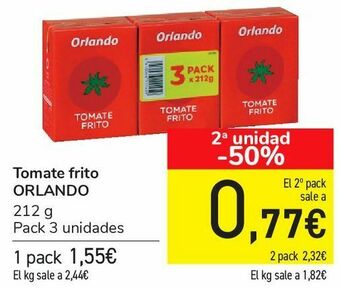 Carrefour Tomate frito orlando oferta