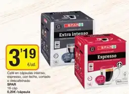 Economy Cash Spar - cafe en capsulas intenso oferta